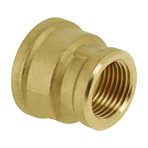 1/2 X 3/8 BRASS REDUCING COMPRESSION UNION