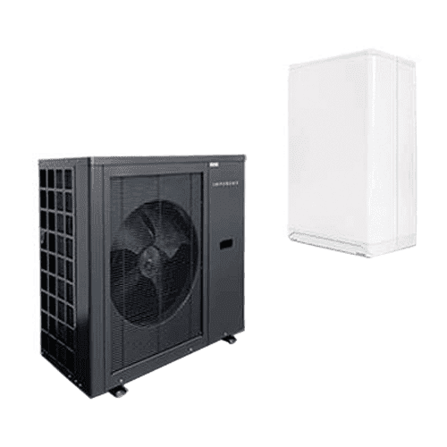 Intergas air-to-water heat pump Xource 7kW + Gateway and Comfort Touch, black