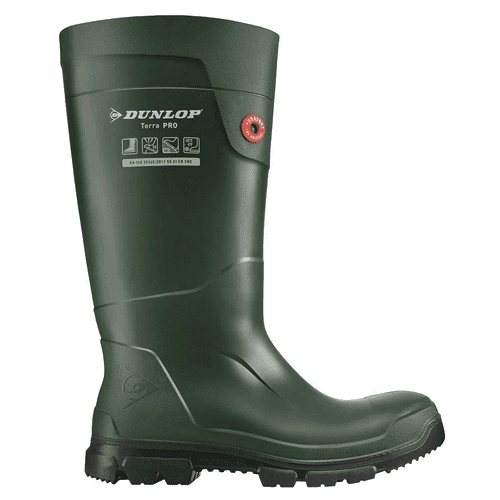 Dunlop work boots Terra Pro S5 - green