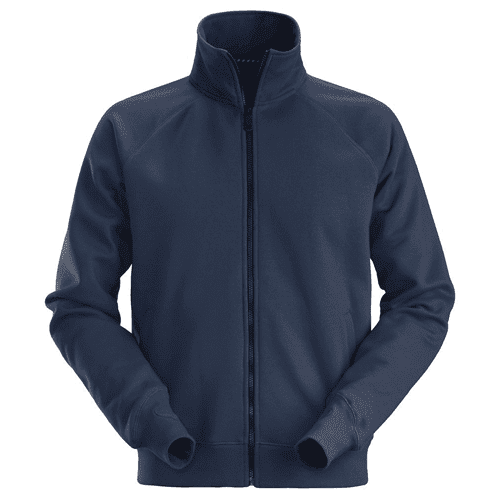 Snickers sweatshirt jacket with zip 2886 - navy