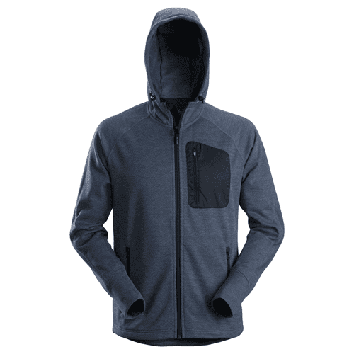Snickers FlexiWork fleece hoodie 8041 - navy/black
