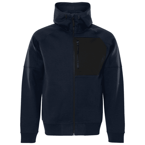 Fristads hooded sweat jacket 7831 GKI - dark navy blue