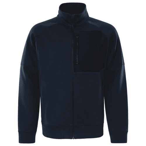 Fristads sweat jacket 7830 GKI - dark navy blue