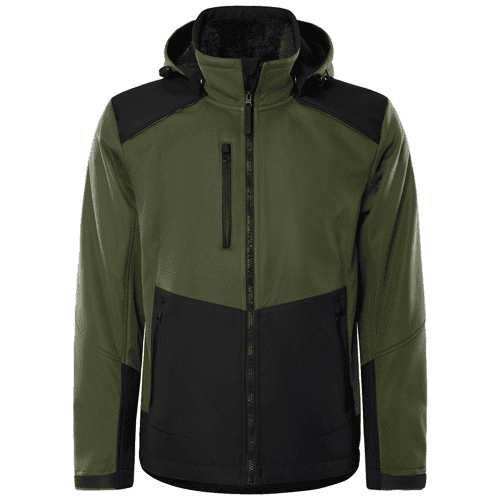 Fristads softshell winterjack 4060 CFJ - legergroen/zwart