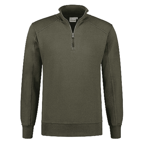 Santino zipsweater Roswell - army