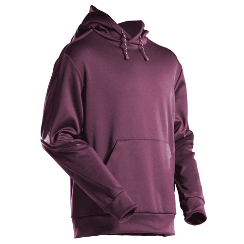 Mascot fleece trui met capuchon Customized 22286 - bordeaux