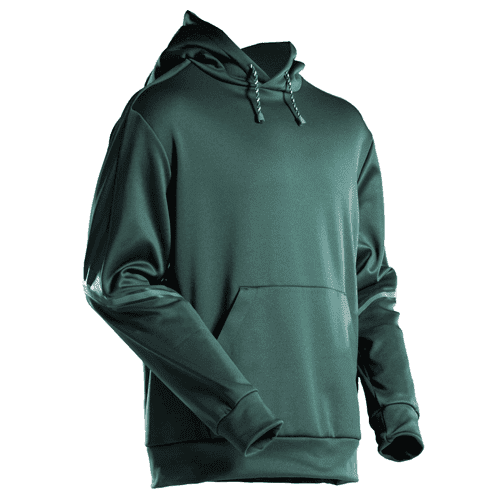 Mascot fleece trui met capuchon Customized 22286 - bosgroen