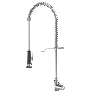 KWC Gastro 1-lever kitchen mixer tap with pre-rinse spray