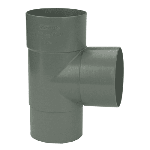 Rainwater drainage Tee 90°, 80 mm, 155135 | Wholesale Van Walraven