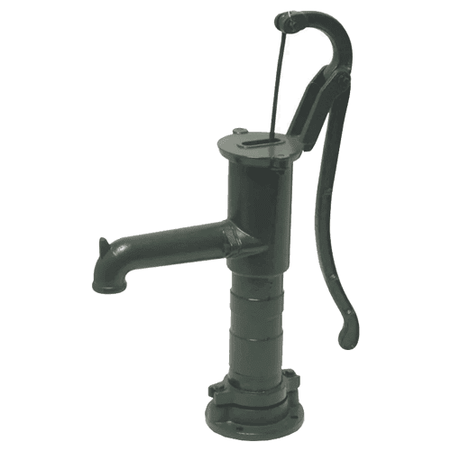 Cast iron hand pump