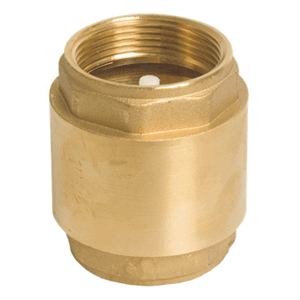 Brass swing check non-return valve