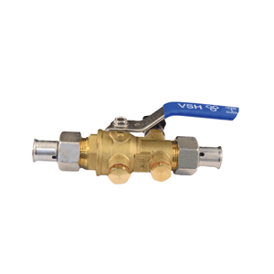 VSH backflow preventer with drain valve, Tigris EA