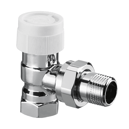 Oventrop CV 9 thermostatic valve, angle