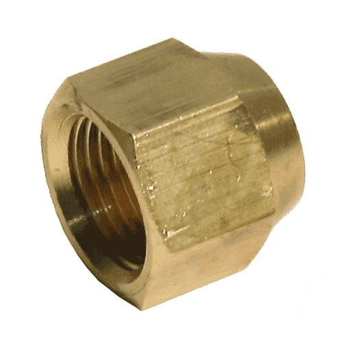 Coupling nut for flare connection