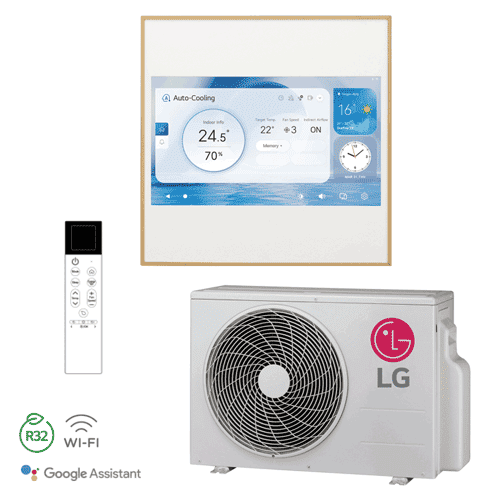 LG airco Art Gallery Premium buitenunit + binnenunit