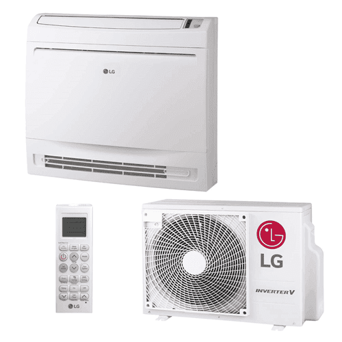 LG airco Console buitenunit + binnenunit