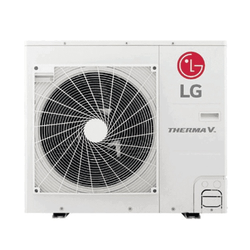 LG air-to-water heat pump THERMA V R32 split, outdoor unit