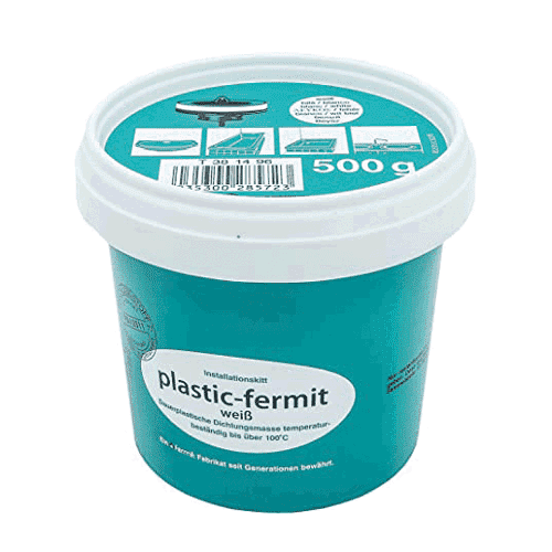 Plastic-Fermit Aqua sealant kit, 500gr tub