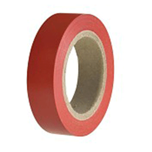 610297 Insul.tape pvc 19mm roll 20m red