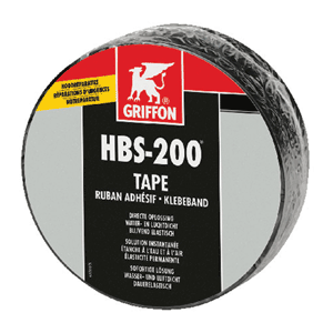 Griffon HBS-200 repair tape 7.5mm x 5m, black