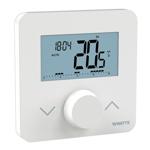 Watts Vision® 2.0 digitale programmeerbare thermostaat verwarmen en koelen, draadloos RF