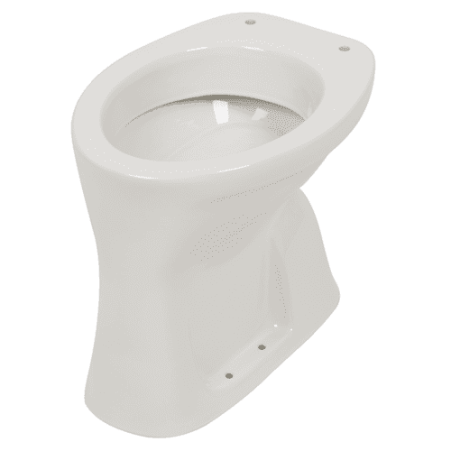 Standing toilet, white