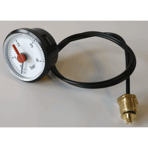Remeha pressure gauge 0-4 bar, 1/4" male thread