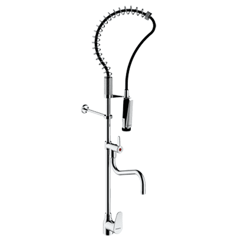Presto Chef commercial kitchen mixer single lever with standpipe