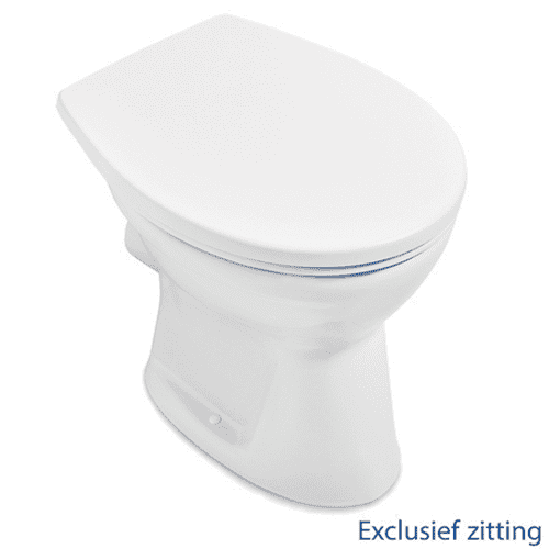 Villeroy & Boch Newo floor-standing toilet, flat flush