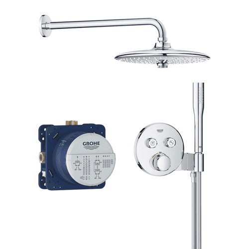 GROHE Grohtherm SmartControl Perfect shower set with Euphoria 260