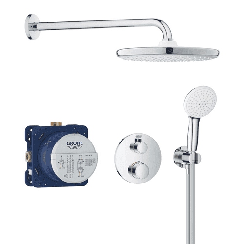 GROHE Grohtherm Perfect showerset met Tempesta 250