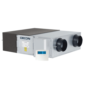 Orcon HRU units, counter flow heat exchanger