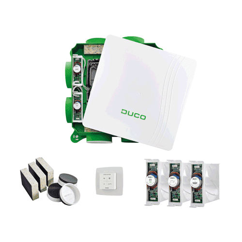 DUCO DUCObox Focus ventilatie unit alles-in-1 pakket