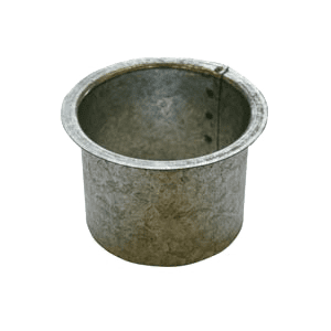 Duct with flange