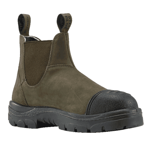Steel Blue work boots Hobart Scuff S3 - country brown
