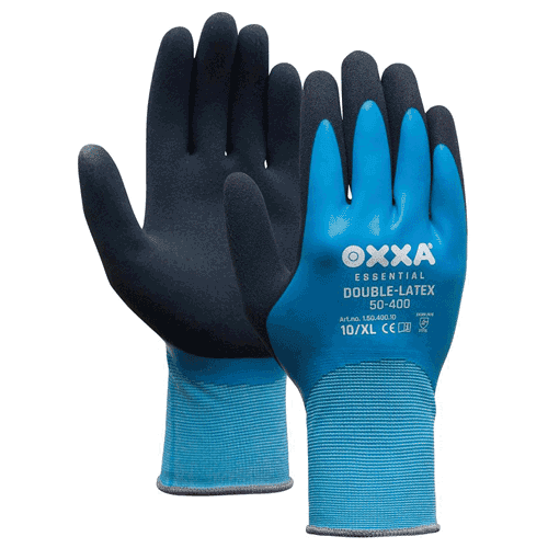 OXXA® work gloves Double-Latex 50-400