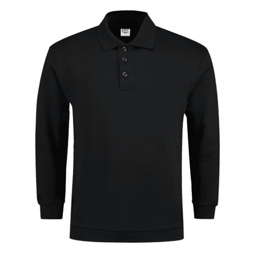 Tricorp polo sweatshirt waistband - black