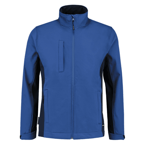 Tricorp soft Shell jacket bi-color - roya lblue/navy