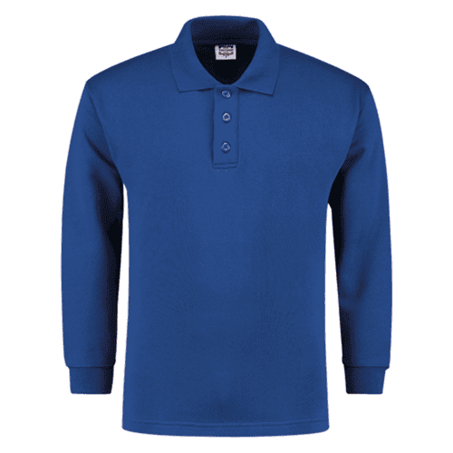Tricorp polo-neck sweater - royal blue