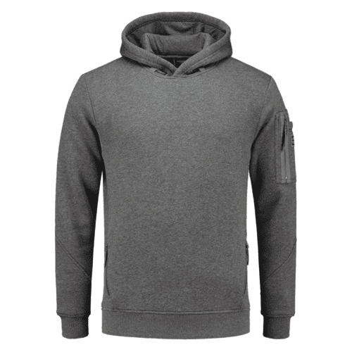 Tricorp sweater Premium with hood - stonemelange