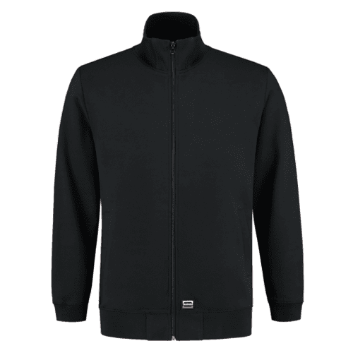 Tricorp sweat jacket 60°C washable - black