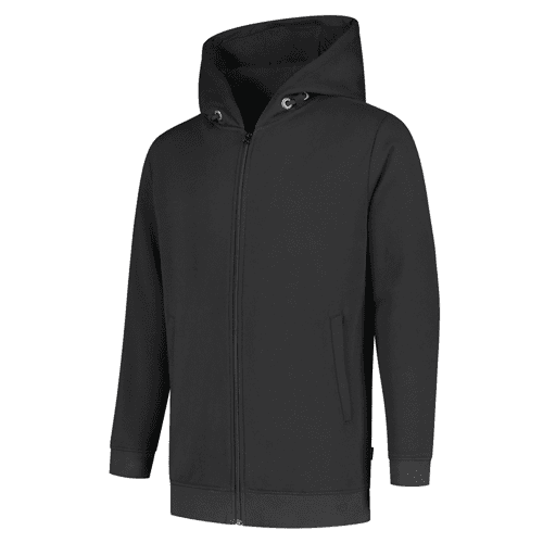 Tricorp hooded sweat jacket 60°C washable - dark grey