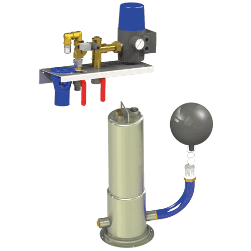 GEP DBS-3 systeem met dompelpomp