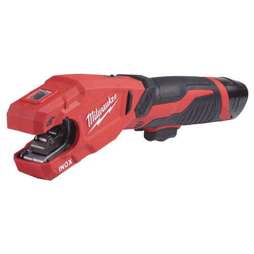 Milwaukee M12™ Raptor accu RVS pijpsnijder set in koffer