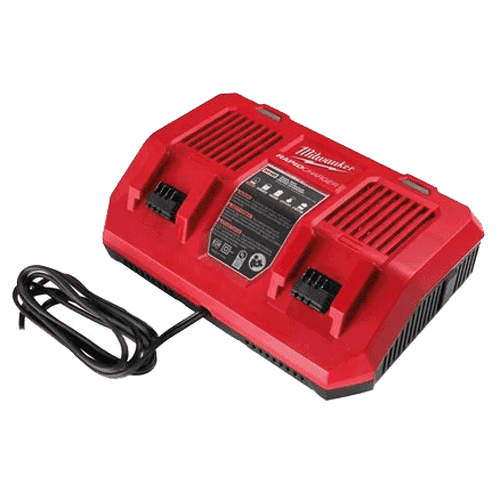 Milwaukee M18 dual bay snellader