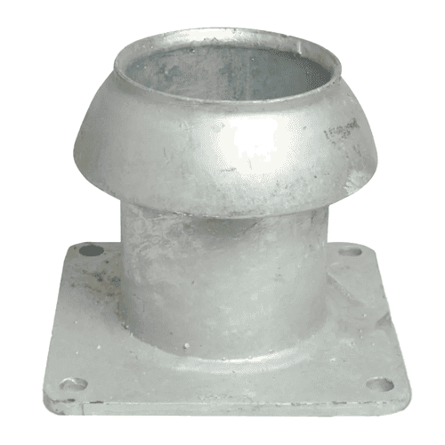 Bauer quick coupling V-section Perrot x square flange MZ