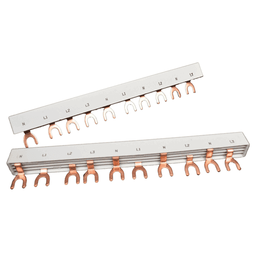 SEP verdeelkam 3f+n vork - 10 module